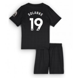 Tottenham Hotspur Dominic Solanke #19 Uit tenue Kids 2025-26 Korte Mouw (+ Korte broeken)
